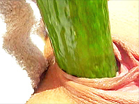 Cucumber Fuck & Squirting